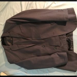 GREY Calvin Klein suit (size 18 jacket, 16 slacks)